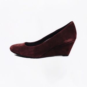 Merona Faux-Suede Wedges